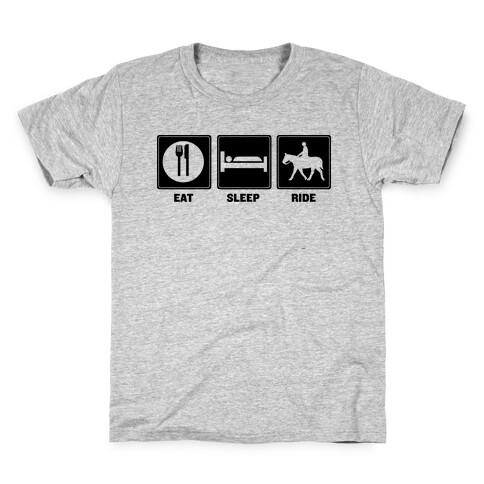 Eat. Sleep. Ride Kids T-Shirt