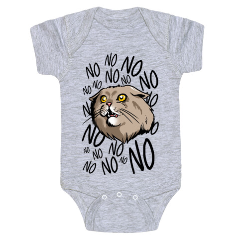 No No No! Cat Baby One-Piece