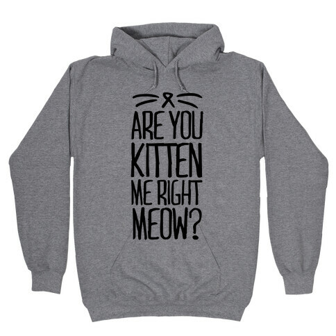 Kitten Me Hooded Sweatshirt