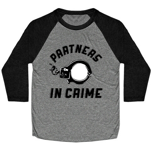 Partners in Crime Baseball Tee