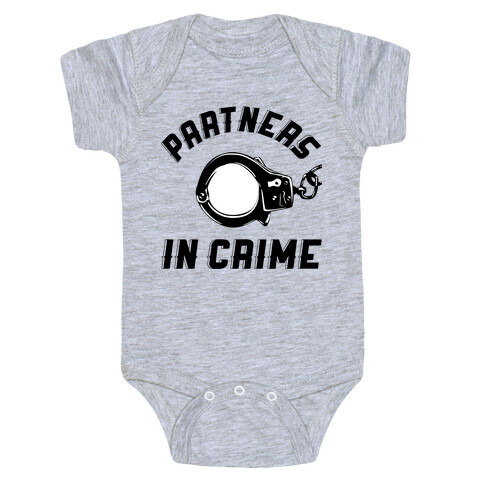 Partners in Crime Baby One-Piece