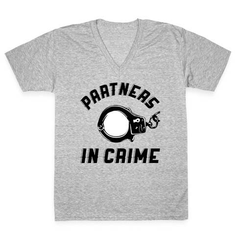 Partners in Crime V-Neck Tee Shirt