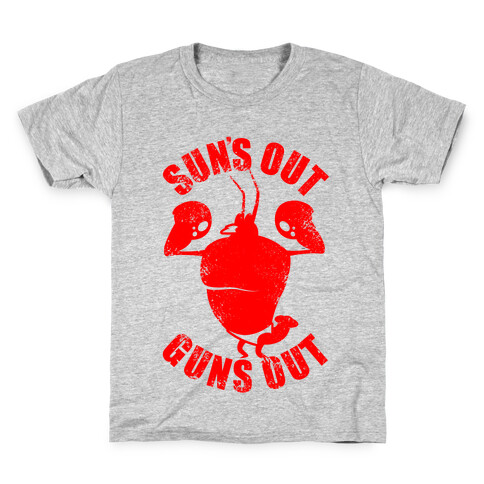 Sun's Out Guns Out Kids T-Shirt