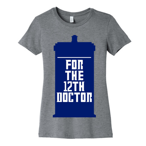 Blank For The 12th Doctor Womens T-Shirt