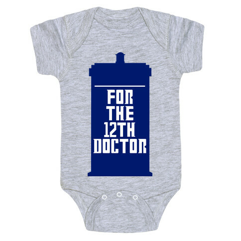 Blank For The 12th Doctor Baby One-Piece