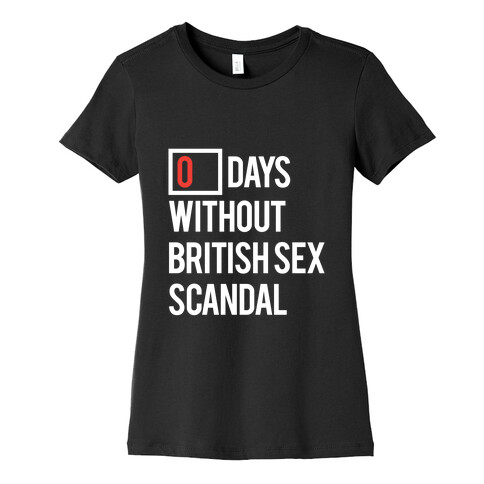 British Sex Scandal Womens T-Shirt