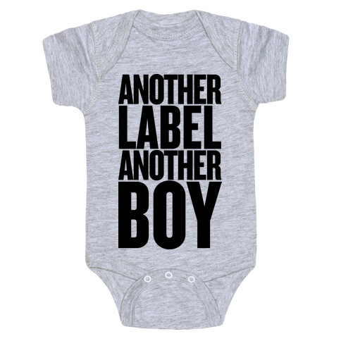 Another Label, Another Boy Baby One-Piece