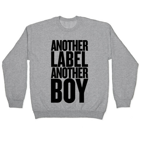 Another Label, Another Boy Pullover