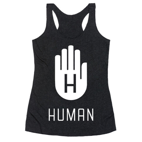 The HUMAN Hand Racerback Tank Top