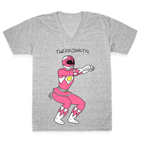 Twerkodactyl! V-Neck Tee Shirt