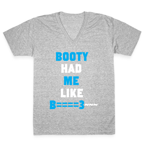 The Booty Effect V-Neck Tee Shirt