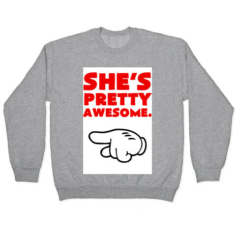 She's Awesome (Left) Pullover