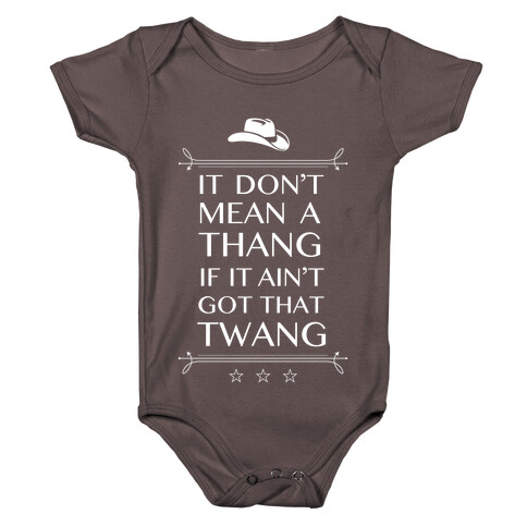 That Twang Thang Baby One-Piece