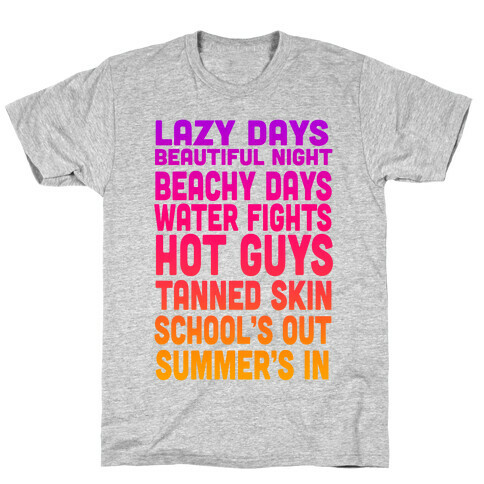 School's Out Summer's In T-Shirt