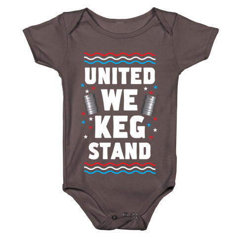 United We Keg Stand Baby One-Piece