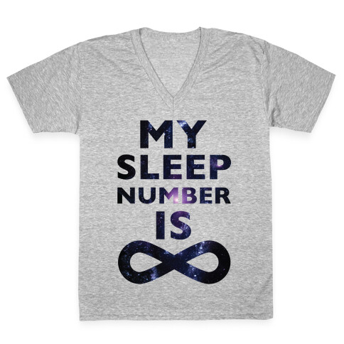 Infinite Sleep V-Neck Tee Shirt