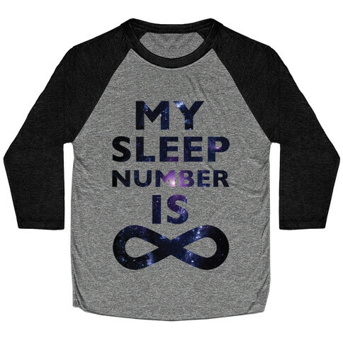 Infinite Sleep Baseball Tee