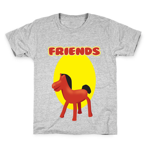 Clay Friends (right) Kids T-Shirt