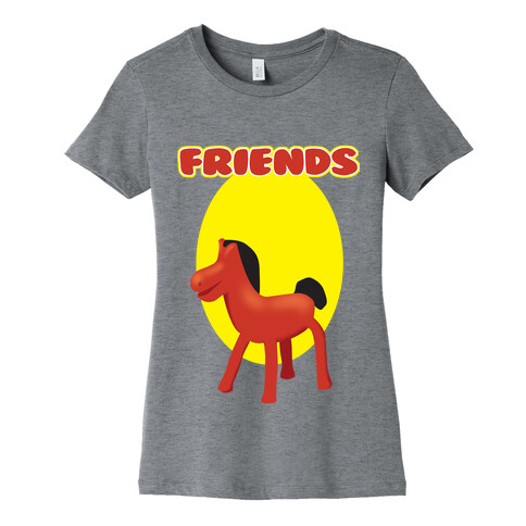 Clay Friends (right) Womens T-Shirt