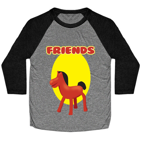 Clay Friends (right) Baseball Tee