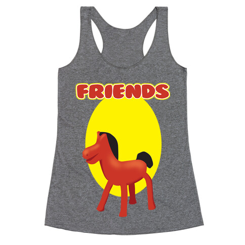 Clay Friends (right) Racerback Tank Top
