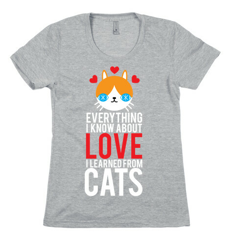 Everything I Know About Love Womens T-Shirt
