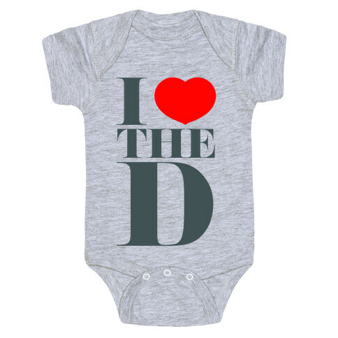 I Love the D Baby One-Piece