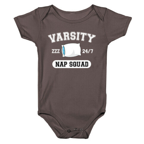 Varsity Nap Squad Baby One-Piece