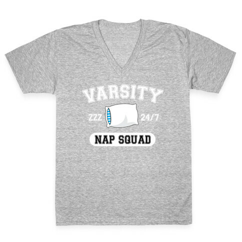 Varsity Nap Squad V-Neck Tee Shirt