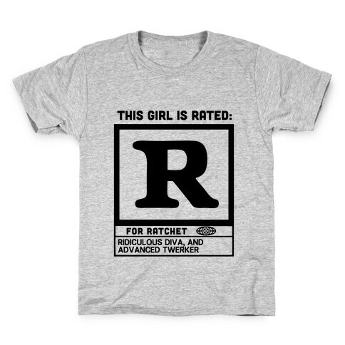 Rated R for Ratchet Kids T-Shirt