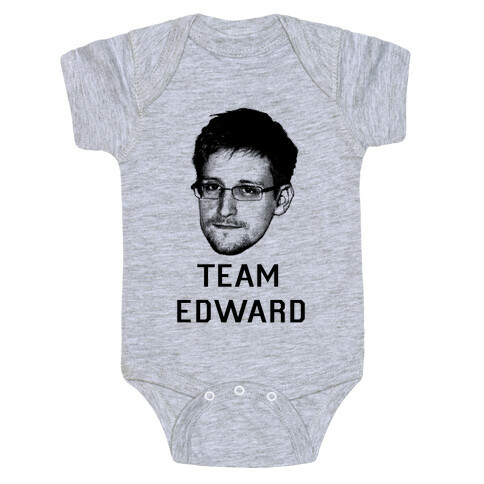 Team Edward Baby One-Piece