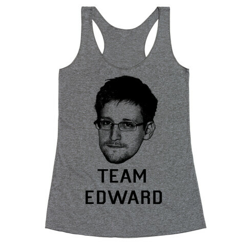 Team Edward Racerback Tank Top