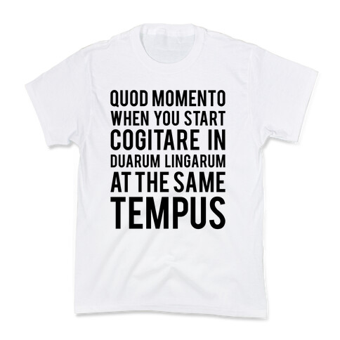 Quod Momento Kids T-Shirt
