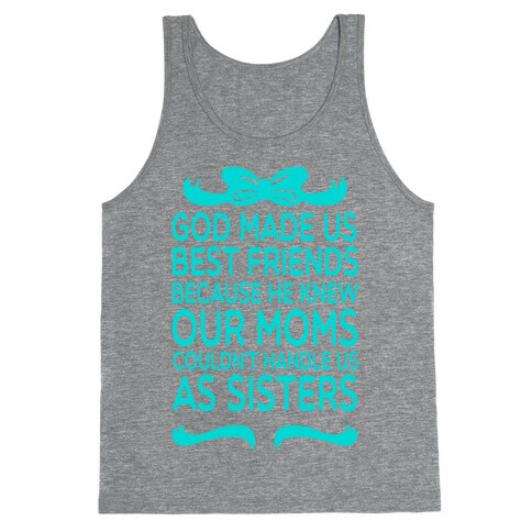 God Made us Best friends Tank Top