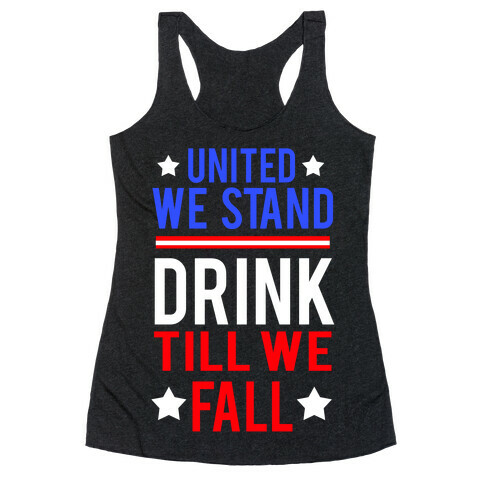 United We Stand Racerback Tank Top