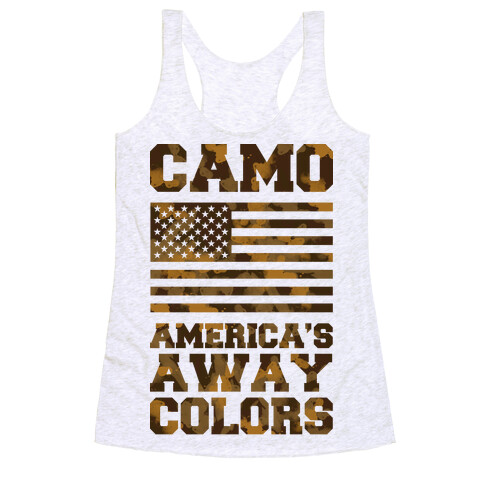America's Away Colors Racerback Tank Top