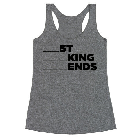 Best F***ing Friends (Part 2) Racerback Tank Top