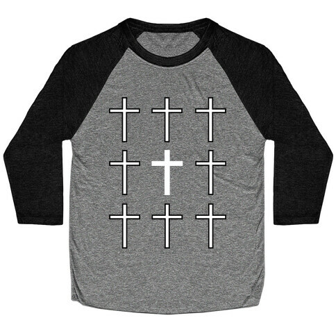 Crosses Baseball Tee