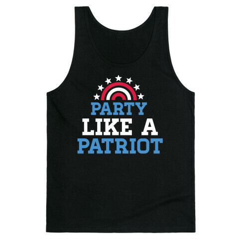 Party Like a Patriot Tank Top