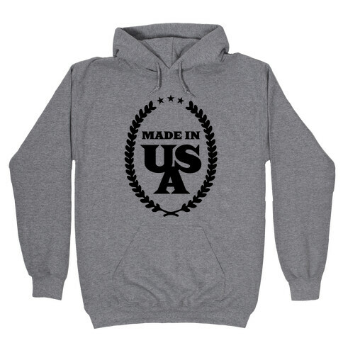 American Made Hooded Sweatshirt