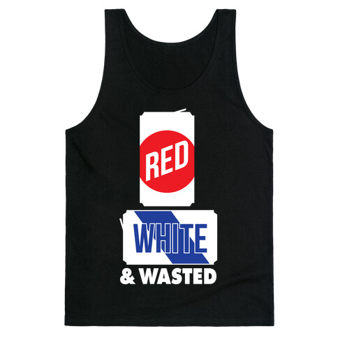 Red, White & Wasted (Tall) Tank Top