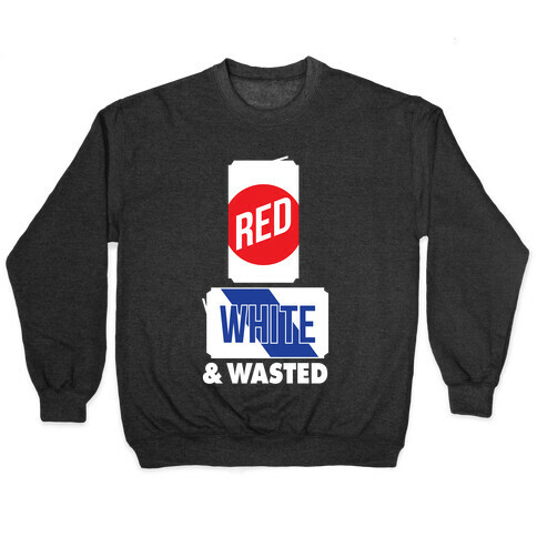 Red, White & Wasted (Tall) Pullover