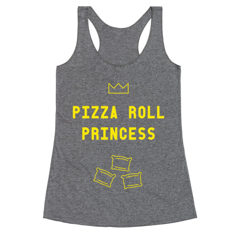 Pizza Roll Princess Racerback Tank Top