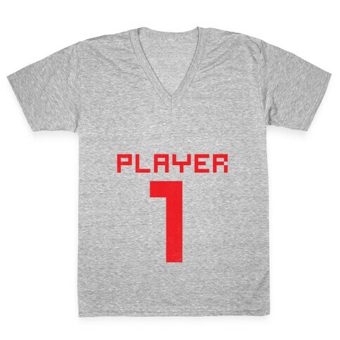 Player 1 V-Neck Tee Shirt