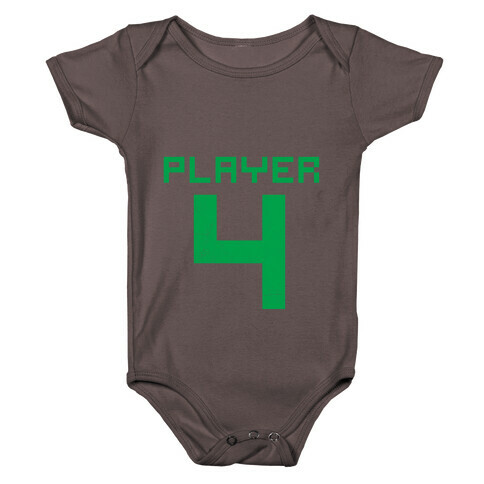 Player 4 Baby One-Piece