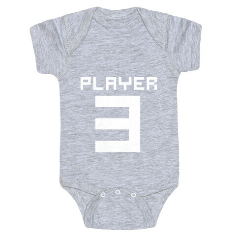 Player 3 Baby One-Piece