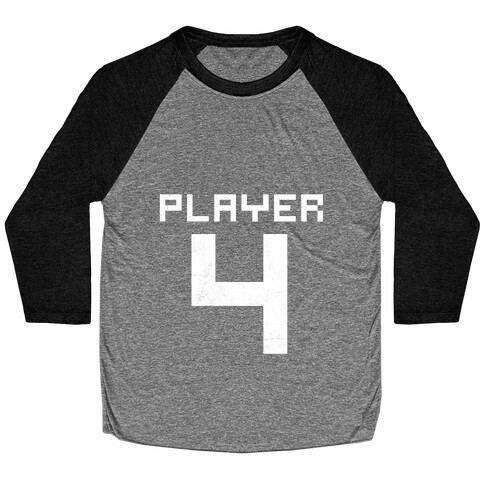 Player 4 Baseball Tee