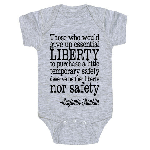 Liberty & Safety Baby One-Piece