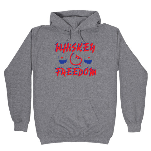 Whiskey And Freedom Hooded Sweatshirt