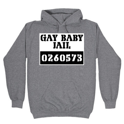 Gay Baby Jail Hooded Sweatshirt